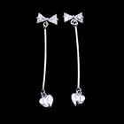 Indian Style Traditional 925 Sterling Silver Earrings For Engagement