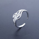Minimalist Style Lightning Bolt Ring With 925 Anti Allergic Silver Jewelers
