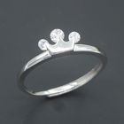 Real Silver 925 Wedding Engagement Rings Vintage Jewelry For Bridal