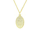 925 Silver Pendant  Necklace Coin Charm Jesus Women Fashion 2020 Cubic Zirconia